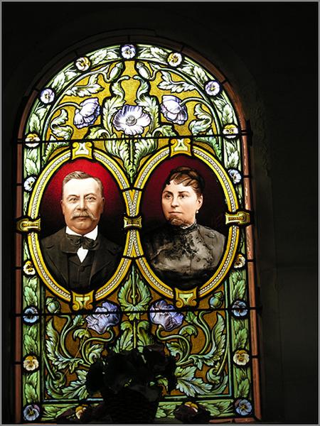 Portraits des défunts (baie 0), ensemble face