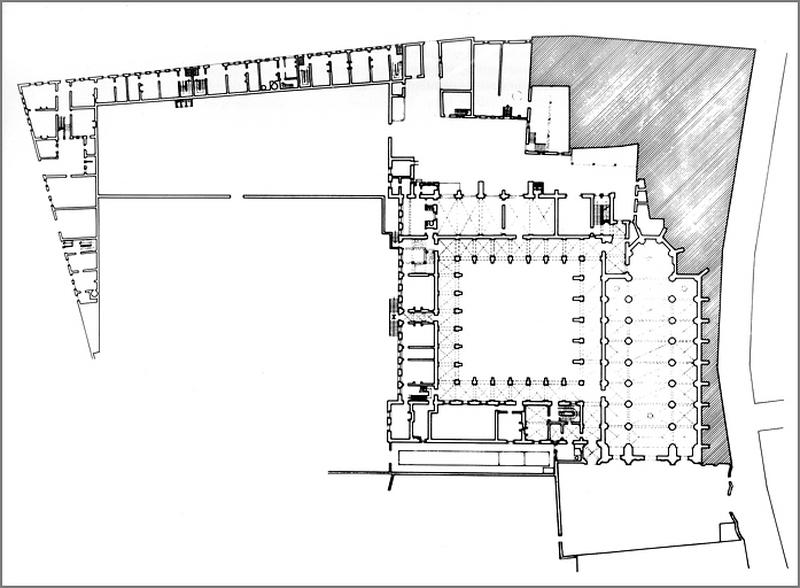 Plan du rez-de-chaussée, ensemble.