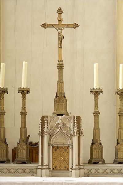 Maître-autel, détail du tabernacle.