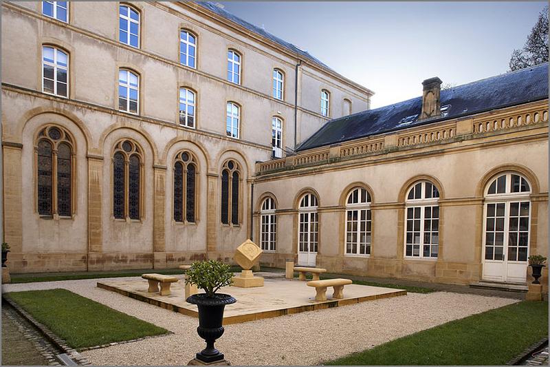 Jardin du parloir, élévation des corps sud et ouest.