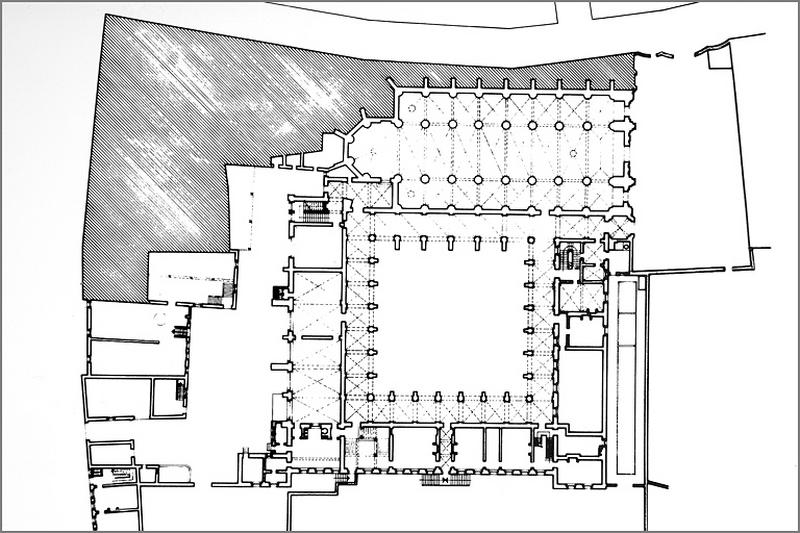 Plan du rez-de-chaussée, détail.