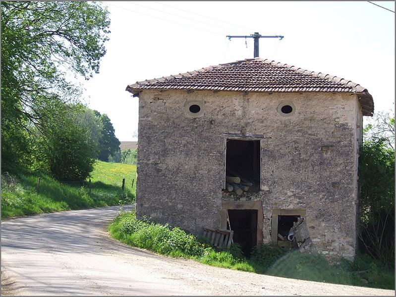 Ferme, élévation antérieure, ensemble face.