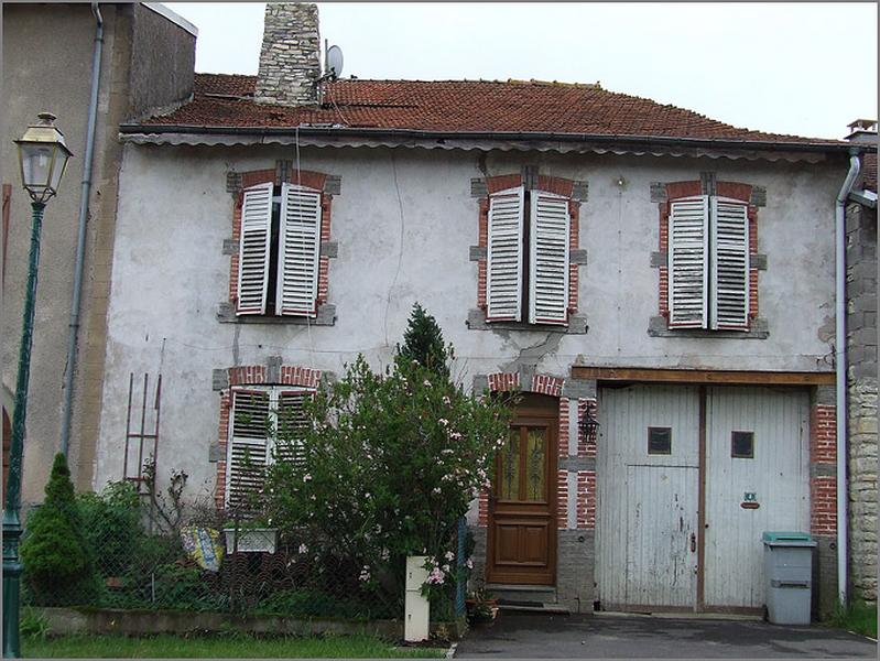 Ferme, élévation antérieure, ensemble face.
