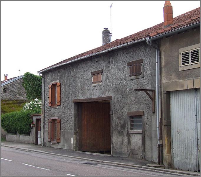 Ferme, élévation antérieure, ensemble trois quarts droit.