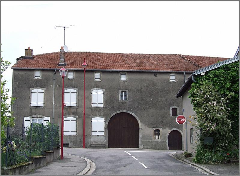 Ferme, élévation antérieure, ensemble face.