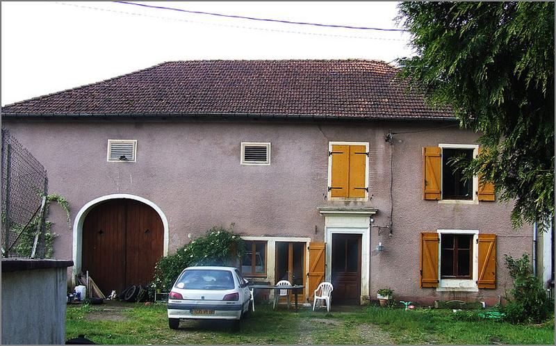Ferme, élévation antérieure, ensemble face.