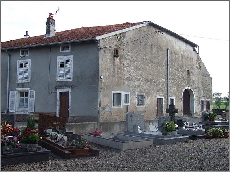 Ferme, élévation antérieure, ensemble trois quarts droit.