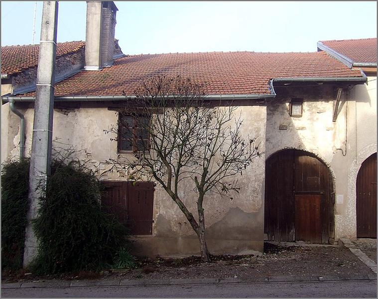 Ferme, élévation antérieure, ensemble face.