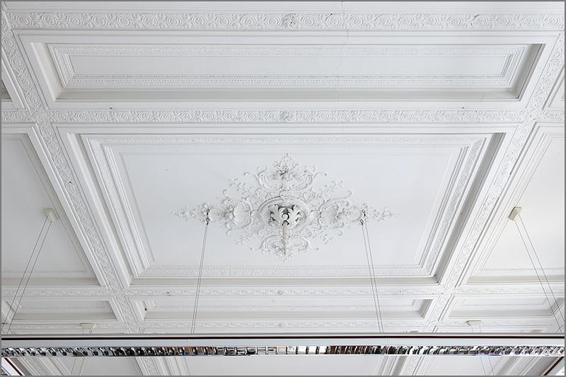 Détail du plafond.