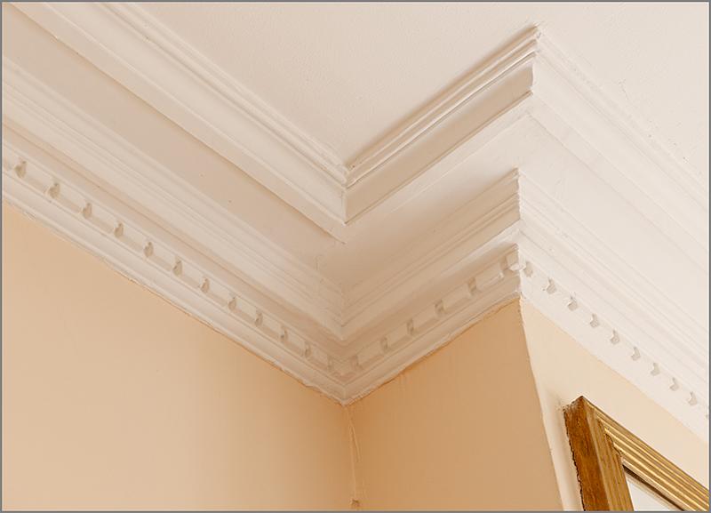 Plafond, détail.