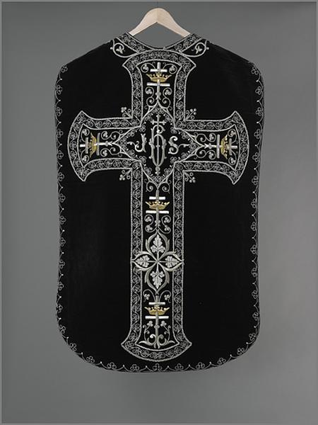 Chasuble, ensemble revers.