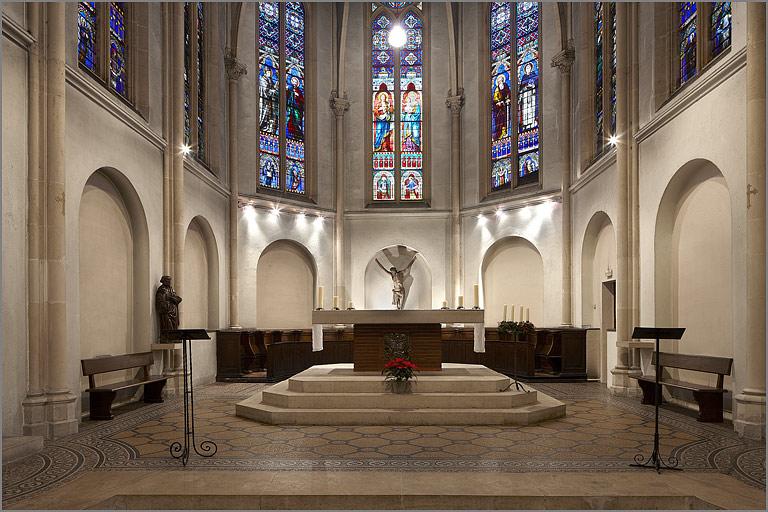 Vue du choeur.