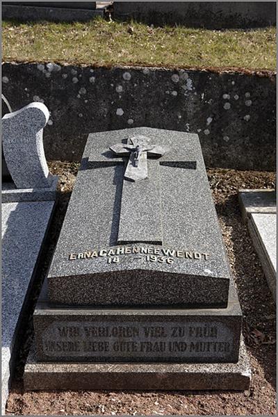 Tombeau d'Erna Cahen (S4 A2 12), ensemble