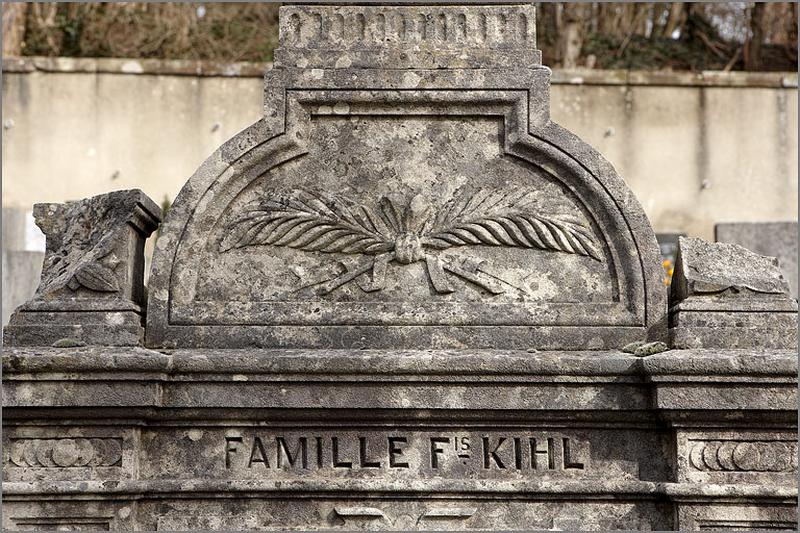Tombeau de la famille Kihl (S8 A2 12), détail
