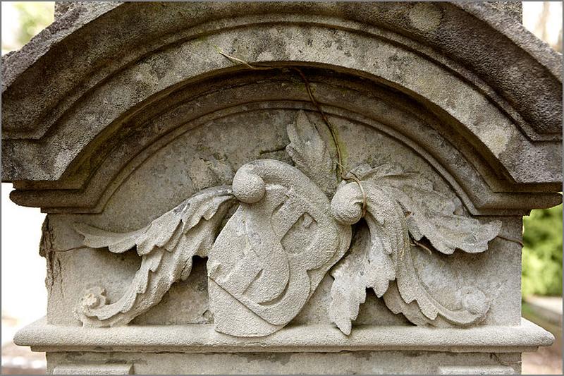 Tombeau de Joséphine Siegwart (S8 A1 8), détail