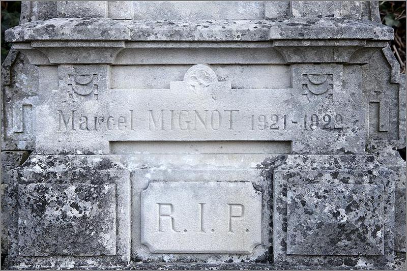 Socle, détail