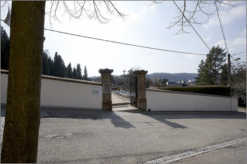 Vue du portail d'entrée (côté Nord)