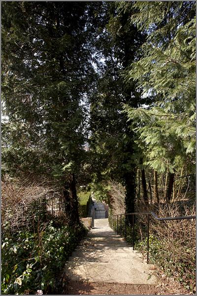 Escalier sud (vue entre les sections 4 et 6)
