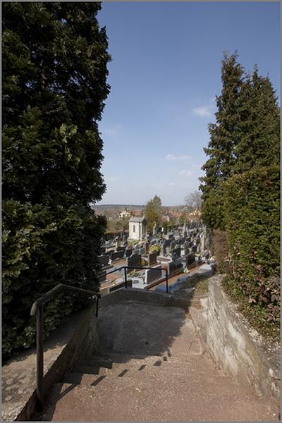 Escalier dans la section 4