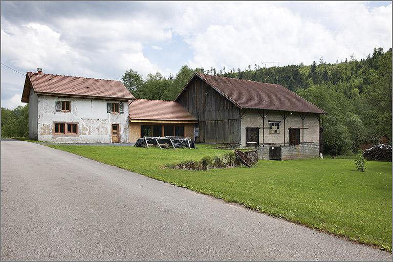 Elévation antérieure, vue générale.