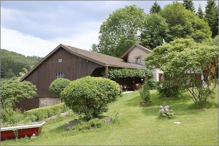 Scierie d'Erival, élévation antérieure.