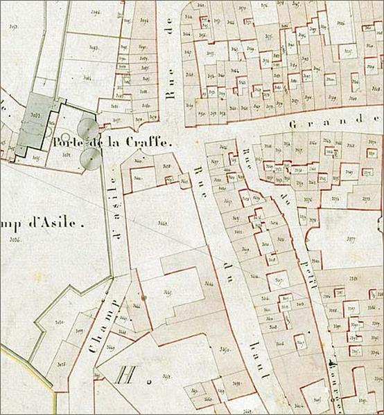 Plan cadastral de 1865.