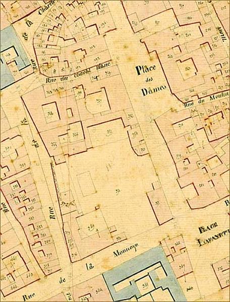 Plan cadastral de 1830 (GU 357).