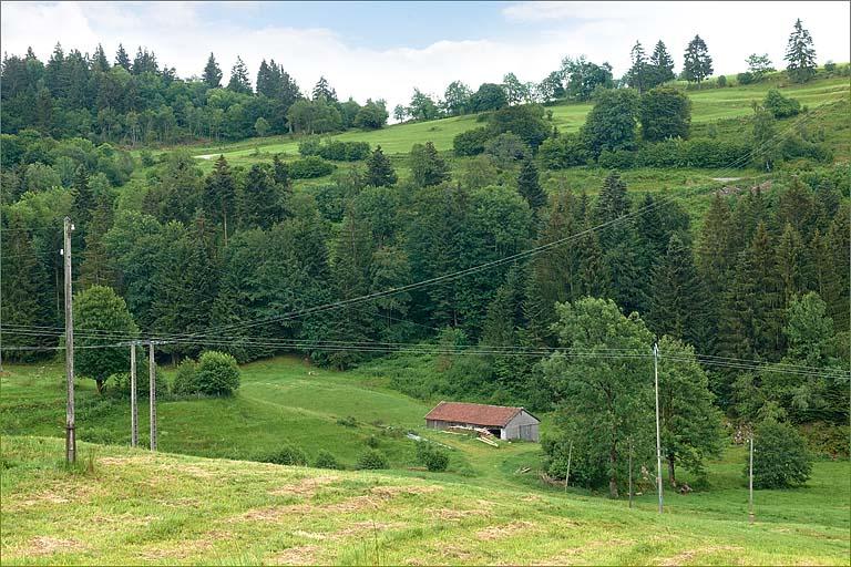 Vue générale du bâtiment.