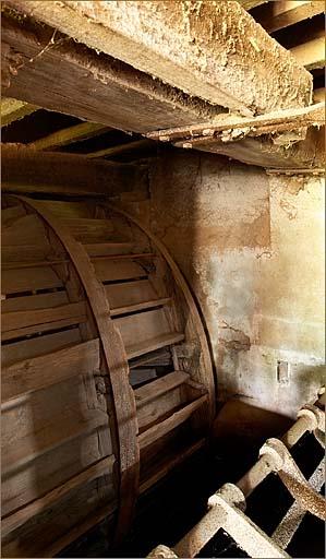 détail : aubes et vannage.