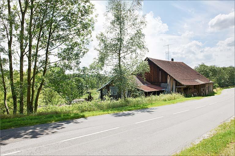 scierie, élévation antérieurevue générale