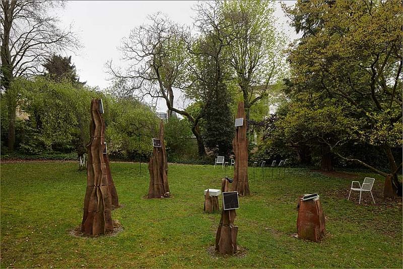 Vue de l'installation sonore de Christina Kubisch.