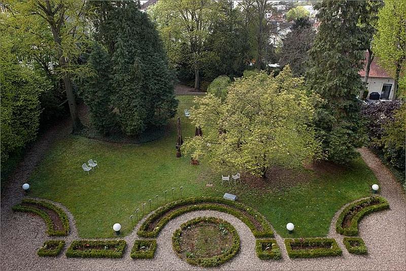 Vue depuis le comble de l'hôtel.