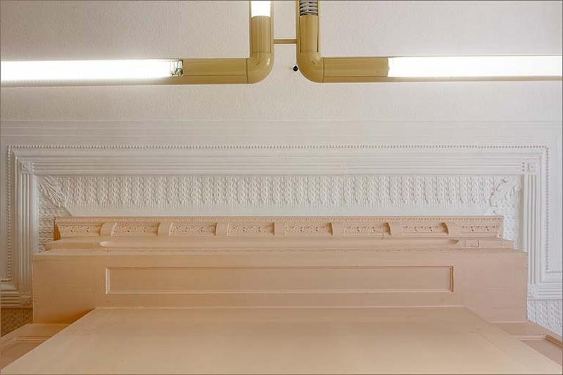 Plafond, détail.