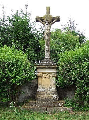Croix de cimetière (n°1), ensemble face.