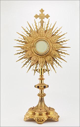 L'ostensoir, ensemble revers.