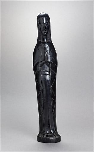 Statuette n° 1, ensemble face.