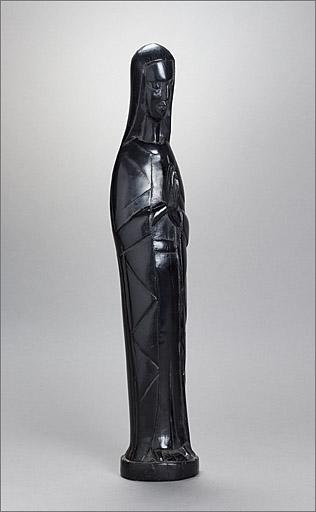 Statuette n° 1, ensemble trois quarts gauche.