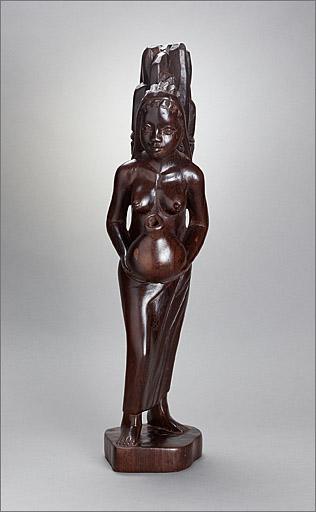 Statuette n° 5, ensemble face.