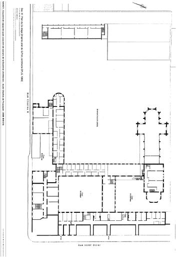 Plan du 2e étage.