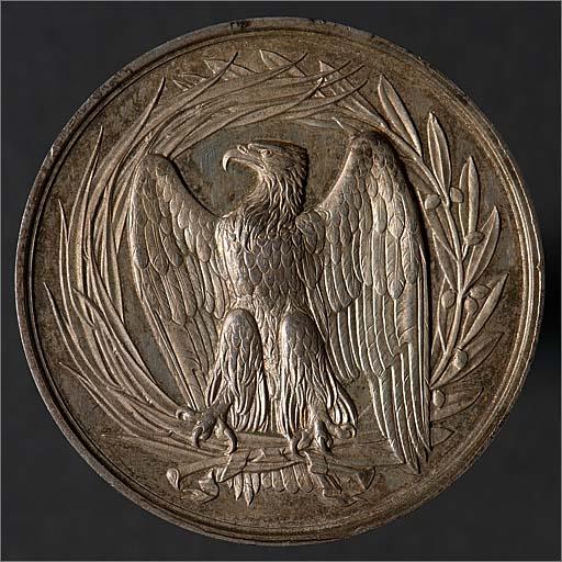 Médaille n° 1 : revers, ensemble.
