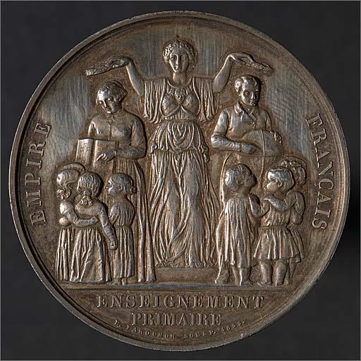 Médaille n° 1 : avers, ensemble.