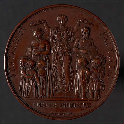 Médaille n° 3 : avers, ensemble.