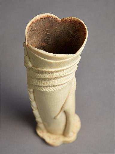 Vase, vue du dessus.
