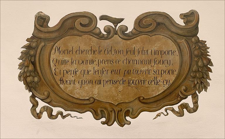 Peinture n° 1, ensemble face.