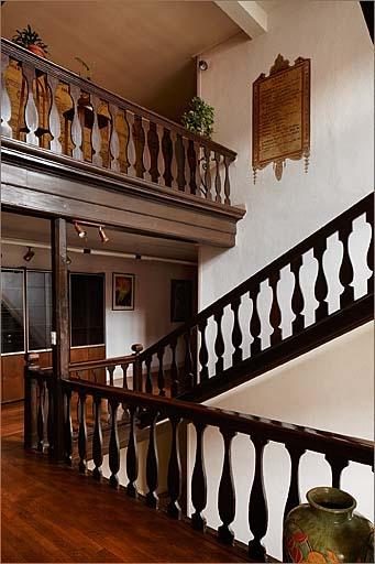 Bâtiment A : escalier principal (n° 1) au niveau du 1er palier.