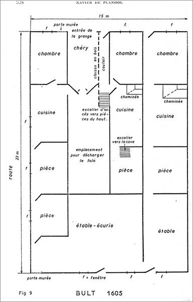 Plan du rez-de-chaussée.
