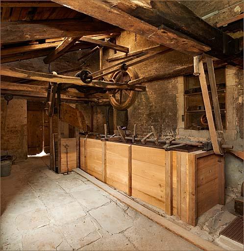 Rez-de-chaussée de la féculerie, laveur à pomme de terre.