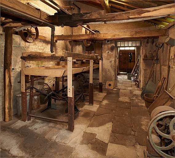 Rez-de-chaussée de la féculerie, séparateur à fécule.