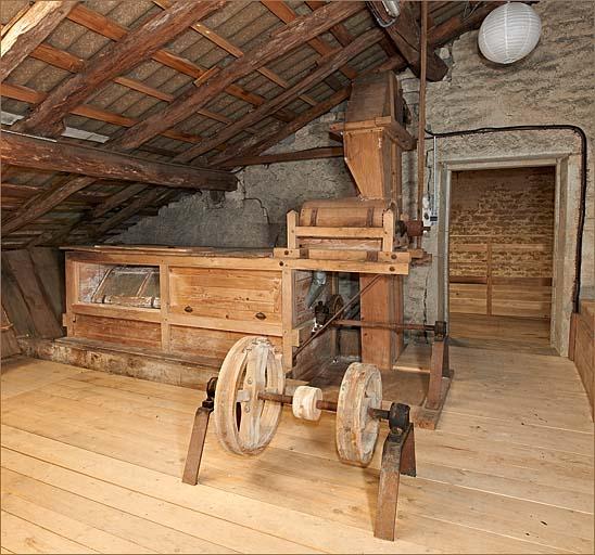 2ème étage de la féculerie, bluterie.