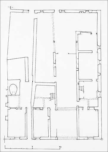 Plan du rez de chaussée.